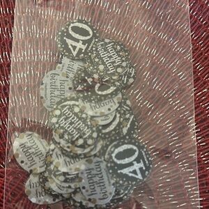 40th Birthday Confetti